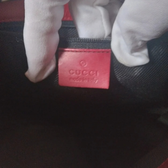 GUCCI SMALL CANVAS TOTE - Picture 10 of 13